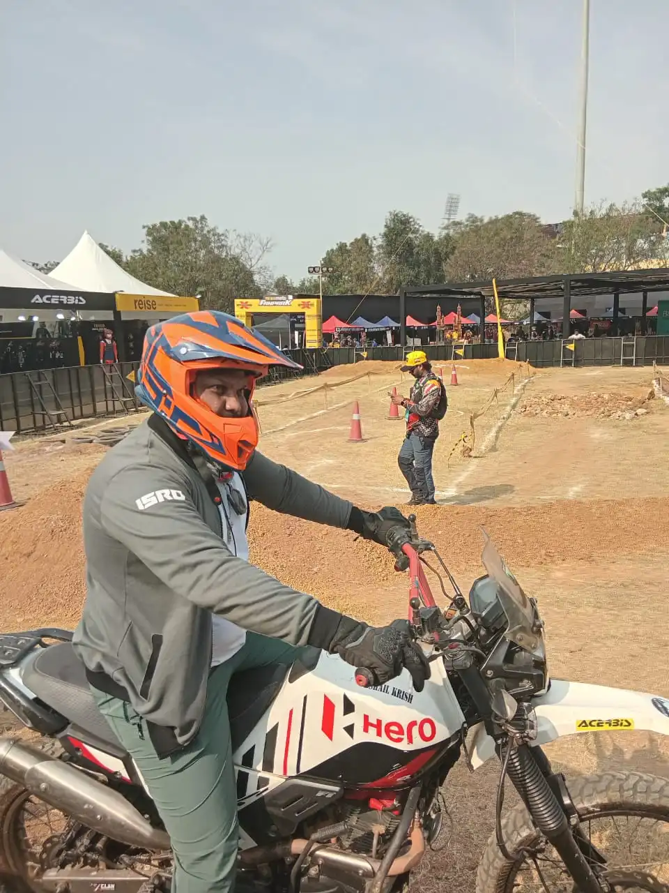 Premium bike exhibition lighting and stage setup